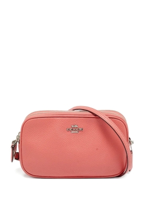 Coach Leather zip crossbody bag - Pink