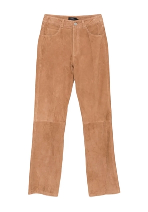 Arma suede pocket trousers - Brown