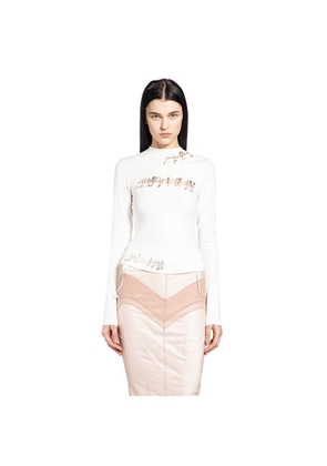 Safety Pin Long Sleeve T-Shirt