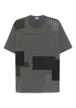 Junya Watanabe MAN patchwork T-shirt - Grey