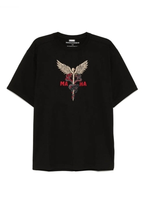 Maharishi Caduceus monk T-shirt - Black