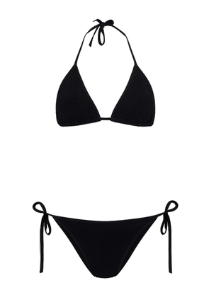 Hunza G Gina smocked bikini - Black