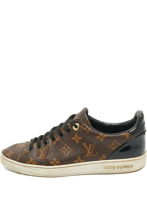 Louis Vuitton Pre-Owned Frontrow monogram canvas sneakers - Brown