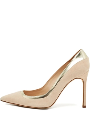 Malone Souliers pointed-toe pumps - Neutrals