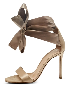 Gianvito Rossi Gala ribbon-tie sandals - Grey