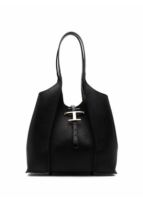 Tod's Timeless leather shopping bag - Black
