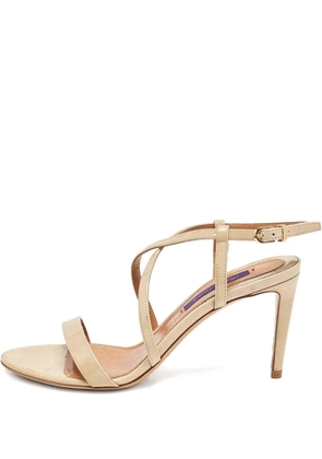 Polo Ralph Lauren Vintage 2024 90mm criss-cross sandals - Neutrals