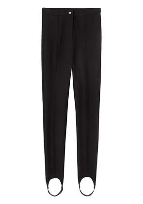 PINKO creased straight-leg trousers - Black