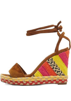 Aquazzura Baru wedge sandals - Brown