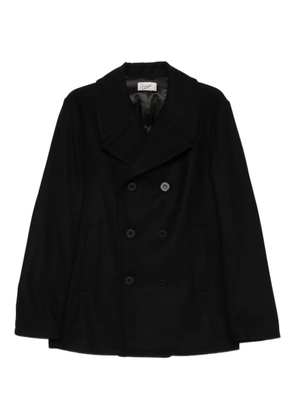 Pence double-breasted wool coat - Black