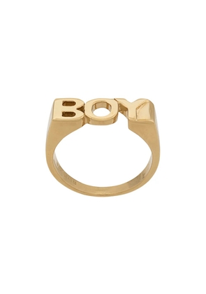 Maria Black Boy ring - Gold