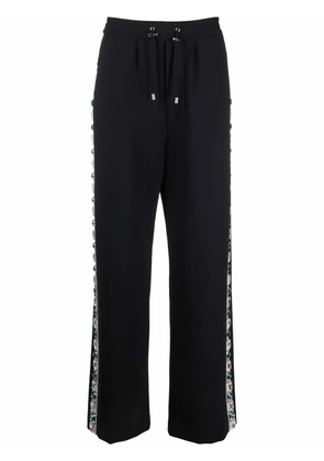 Balmain side-detail trousers - Black