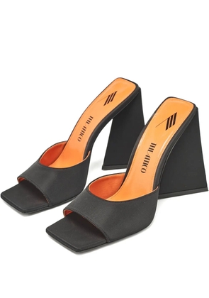 The Attico 2024 Devon mules - Black