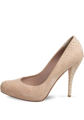 Christian Dior Pre-Owned 2023 115mm Miss Dior pumps - Neutrals