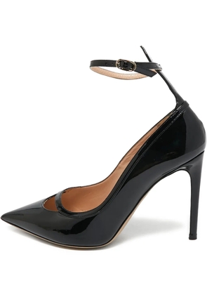 Valentino Garavani Pre-Owned 100mm leather heeled pumps - Black