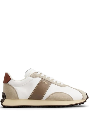 Tod's Gommino panelled sneakers - White