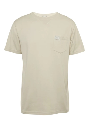 Christian Dior Pre-Owned 1947 embroidered logo t-shirt - Neutrals