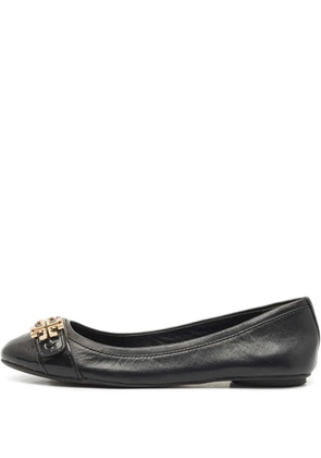 Tory Burch leather ballet flats - Black