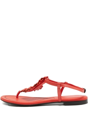 Bottega Veneta Pre-Owned leather sandals - Red