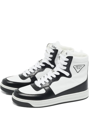 Prada Pre-Owned New Avenue leather sneakers - White