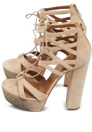 Aquazzura suede sandals - Neutrals