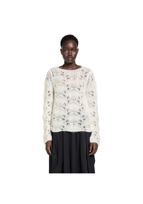 Mohair Lace Knit Sweater