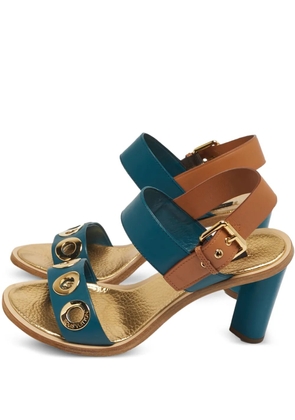 Louis Vuitton Pre-Owned Horizon eyelet sandals - Blue