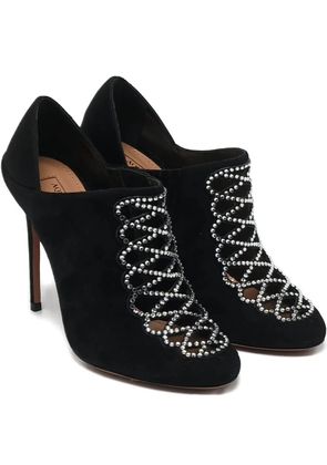 Aquazzura Amour crystal-embellished pumps - Black