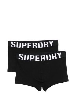 Superdry logo-waistband boxers (pack of two) - Black