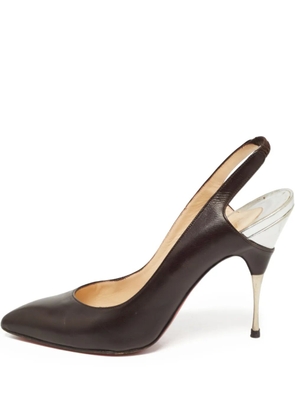 Christian Louboutin Pre-Owned 120mm Twistochat pumps - Black