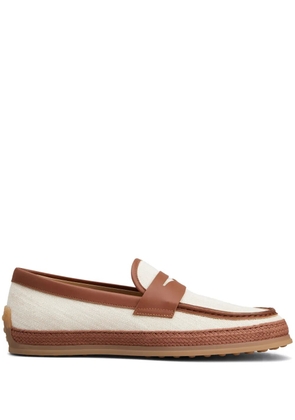 Tod's Gommino colour block loafers - Neutrals