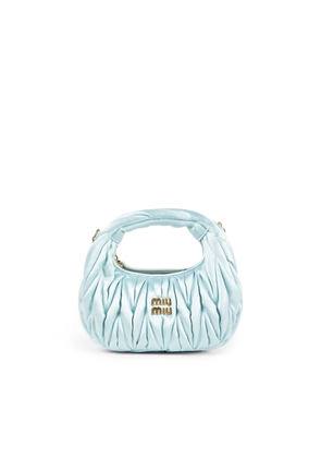 Wander Matelassé Satin Mini Bag