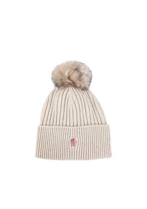 Cashmere Beanie with Pom Pom