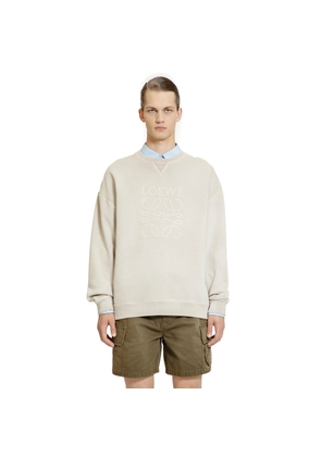 LOEWE MAN BEIGE SWEATSHIRTS