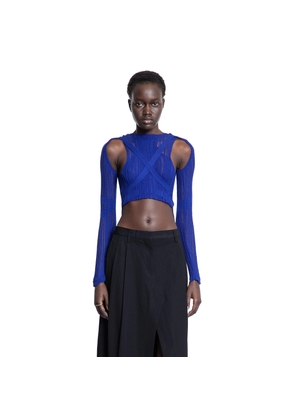 HALOS WOMAN BLUE TOPS