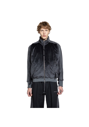 Velvet Track Top with 3-Stripes