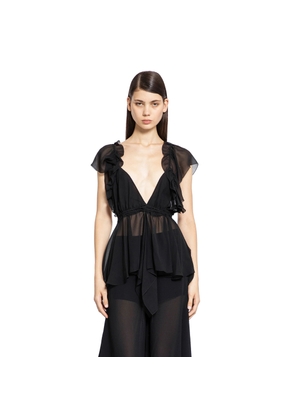 CHLOÉ WOMAN BLACK TOPS