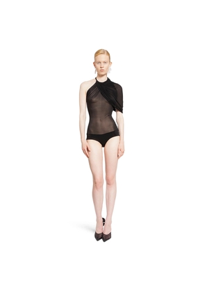 MAGDA BUTRYM WOMAN BLACK BODYSUITS