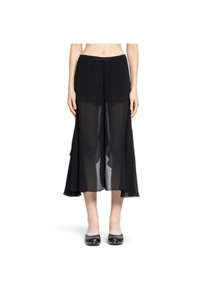 CHLOÉ WOMAN BLACK TROUSERS
