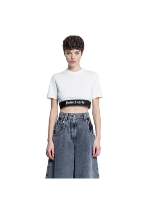 Classic Logo Tape Crop Tee