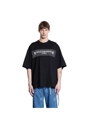 MASTERMIND WORLD MAN BLACK T-SHIRTS & TANK TOPS