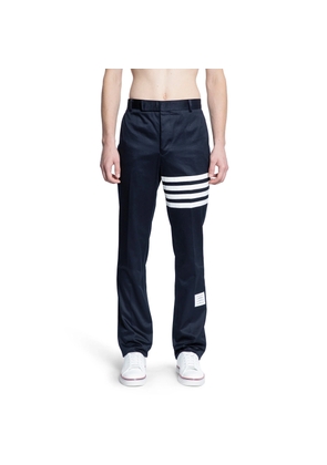 THOM BROWNE MAN BLACK TROUSERS