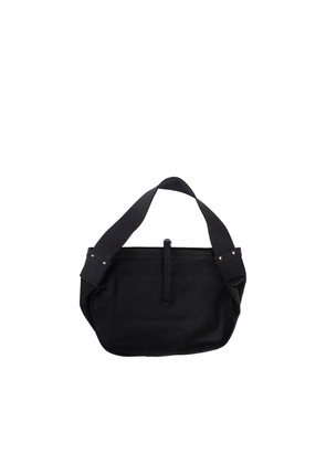 TAIGA TAKAHASHI MAN BLACK CROSSBODY BAGS