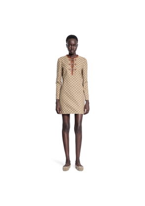 GUCCI WOMAN BEIGE DRESSES