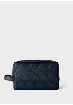 Paul Smith Navy 'Rabbit' Wash Bag Blue