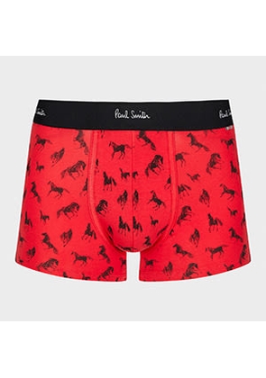 Paul Smith Red 'Year of the Horse' Boxer Briefs