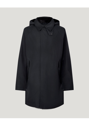 Belstaff Force Coat Men's Tritech Shell Black Size 2XL