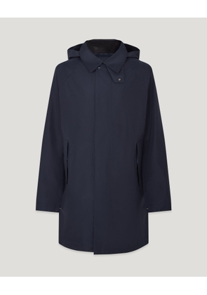 Belstaff Force Coat Men's Tritech Shell Dark Ink Size L