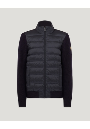 Belstaff Circuiteer Cardigan Men's Lightweight Nylon Dark Ink Size 3XL