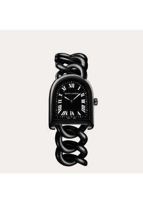 Small-Link Steel Black Dial